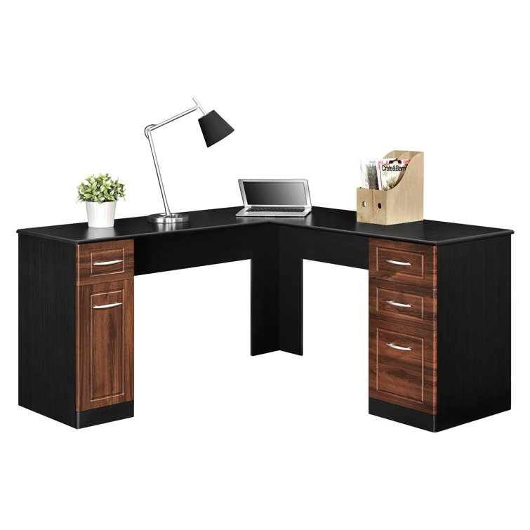 Red Barrel Studio® Dahlin Reversible LShape Executive Desk & Reviews